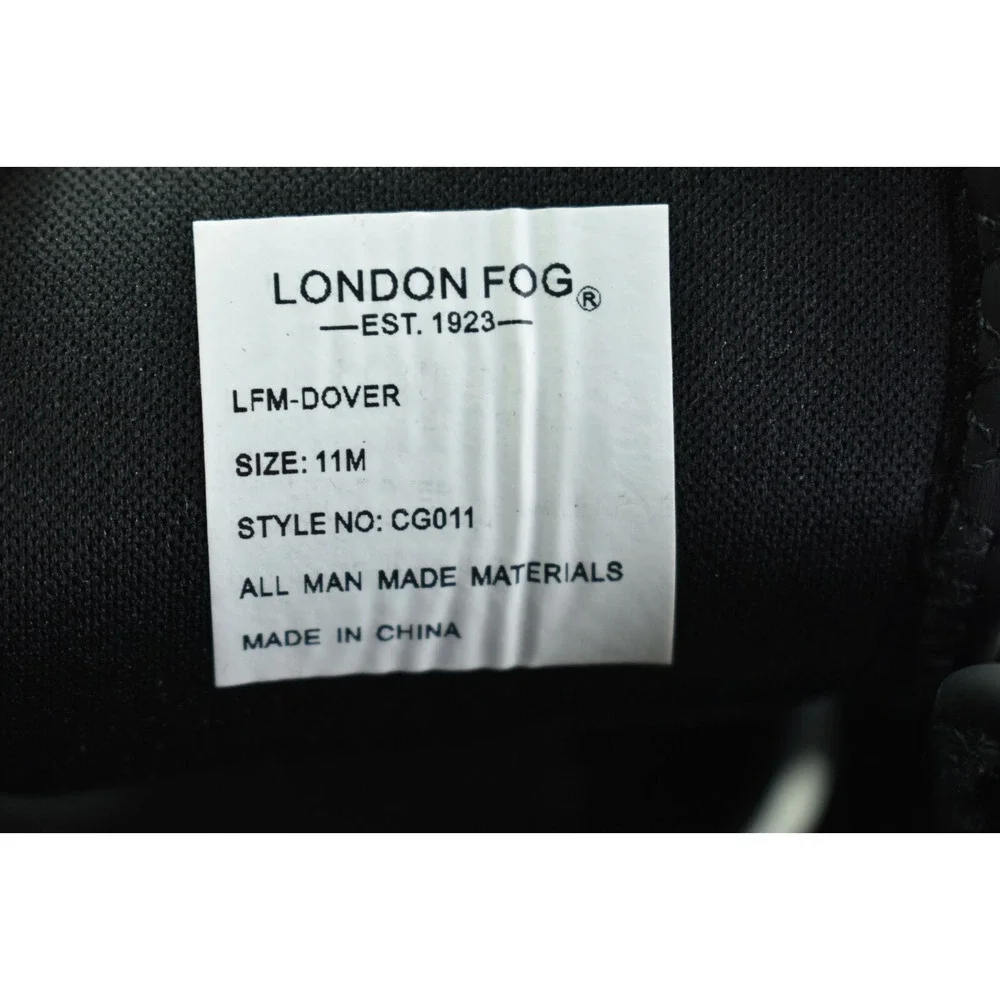 London Fog Dover Mens Black Red Fisherman Sport Sandals Size 11‎ M New